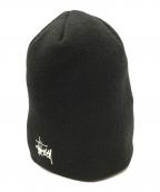 stussyステューシー）の古着「Basic Stüssy Skullcap」｜ブラック
