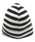 Supreme (シュプリーム) 16AW VERTICAL LOGO STRIPED BEANIE ホワイト：7000円