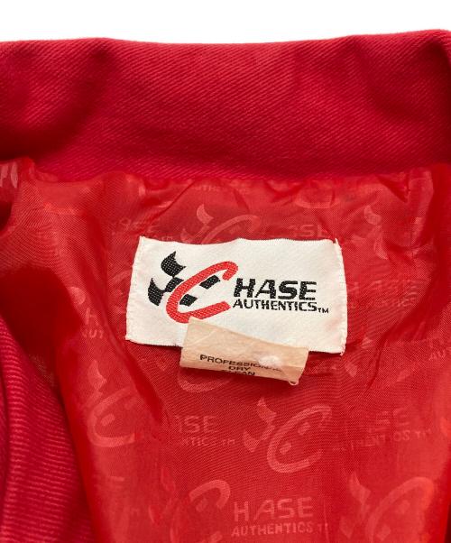 CHASE authentics（チェイスオーセンティック）CHASE AUTHENTICS (チェイスオーセンティック) Bud レーシングジャケット レッド サイズ:SIZE Lの古着・服飾アイテム