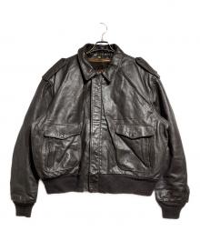 Schott（ショット）の古着「A-2レザージャケット/Leather Jacket」｜ブラウン