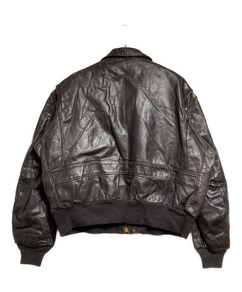 Schott（ショット）Schott (ショット) A-2レザージャケット/Leather Jacket ブラウン サイズ:52の古着・服飾アイテム