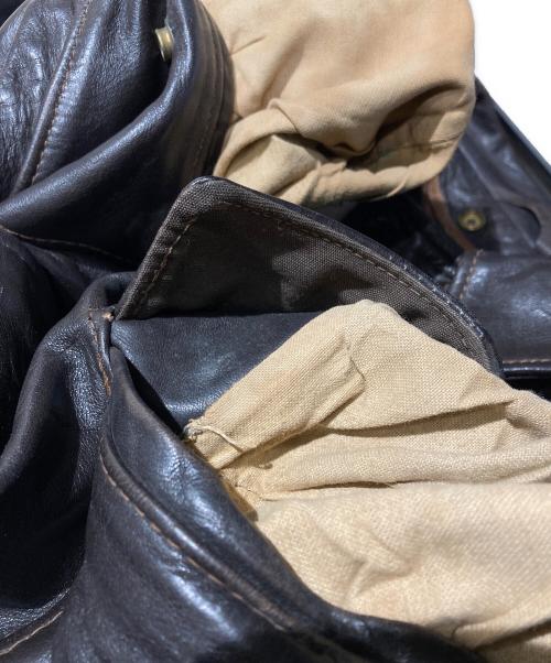 Schott（ショット）Schott (ショット) A-2レザージャケット/Leather Jacket ブラウン サイズ:52の古着・服飾アイテム