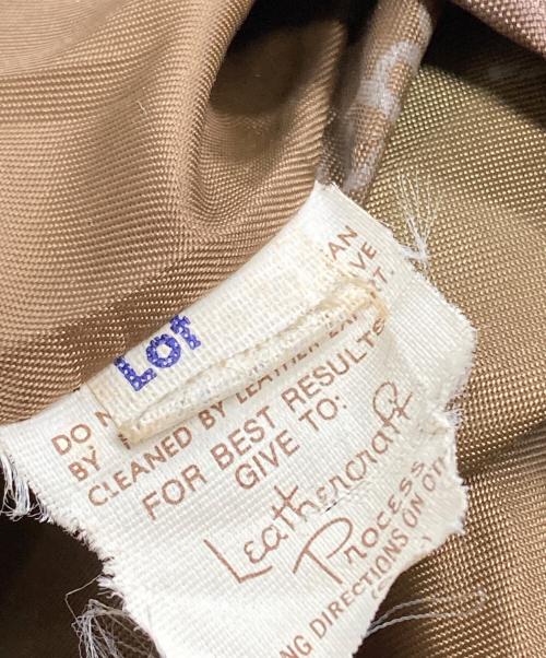 Schott（ショット）Schott (ショット) A-2レザージャケット/Leather Jacket ブラウン サイズ:52の古着・服飾アイテム