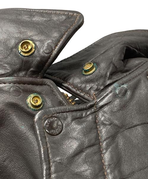 Schott（ショット）Schott (ショット) A-2レザージャケット/Leather Jacket ブラウン サイズ:52の古着・服飾アイテム