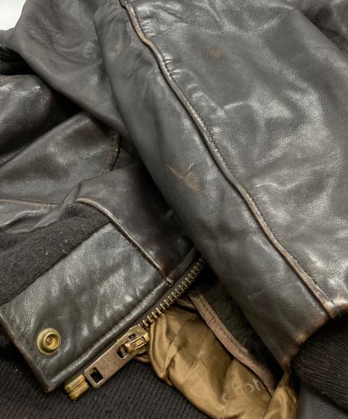 Schott（ショット）Schott (ショット) A-2レザージャケット/Leather Jacket ブラウン サイズ:52の古着・服飾アイテム