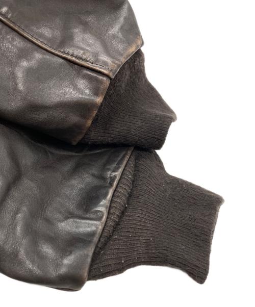 Schott（ショット）Schott (ショット) A-2レザージャケット/Leather Jacket ブラウン サイズ:52の古着・服飾アイテム