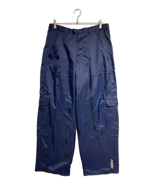 NIKE（ナイキ）NIKE (ナイキ) ナイロンバギーパンツ/Nylon baggy pants ネイビー サイズ:Lの古着・服飾アイテム