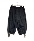 s'yteサイト）の古着「ツイルハカマバルーンパンツ」｜ブラック