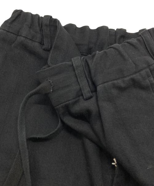 GROUND Y（グラウンドワイ）GROUND Y (グラウンドワイ) ドロップヒップパンツ/ Drop Crotch Pants ブラック サイズ:3の古着・服飾アイテム