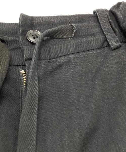GROUND Y（グラウンドワイ）GROUND Y (グラウンドワイ) ドロップヒップパンツ/ Drop Crotch Pants ブラック サイズ:3の古着・服飾アイテム