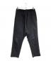 GROUND Y（グラウンドワイ）の古着「ドロップヒップパンツ/ Drop Crotch Pants」｜ブラック