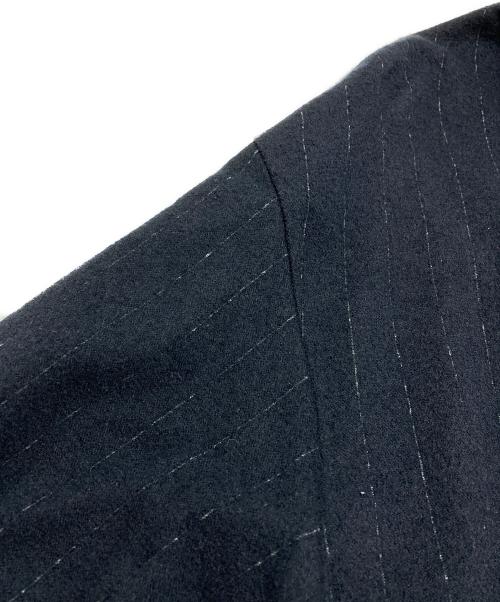 Yohji Yamamoto pour homme（ヨウジヤマモト プールオム）Yohji Yamamoto pour homme (ヨウジヤマモト プールオム) ウールフランネルロングカーディガン/Wool flannel long cardigan ネイビー サイズ:3の古着・服飾アイテム