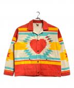 HUMAN MADEヒューマンメイド）の古着「OUTDOOR BLANKET FLEECE JACKET/アウトドアブランケットフリースジャケット」｜マルチカラー