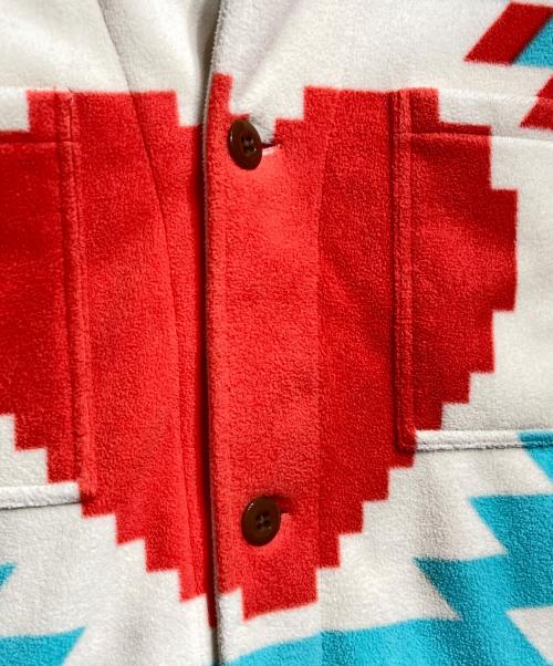 HUMAN MADE（ヒューマンメイド）HUMAN MADE (ヒューマンメイド) OUTDOOR BLANKET FLEECE JACKET/アウトドアブランケットフリースジャケット マルチカラー サイズ:XLの古着・服飾アイテム