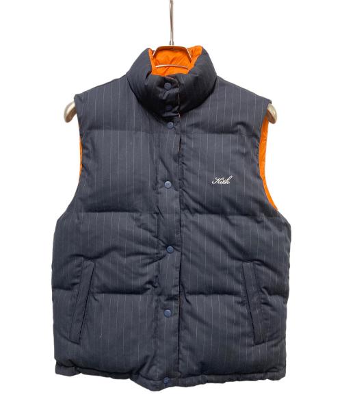KITH（キス）KITH (キス) リバーシブルダウンベスト ネイビー サイズ:freeの古着・服飾アイテム