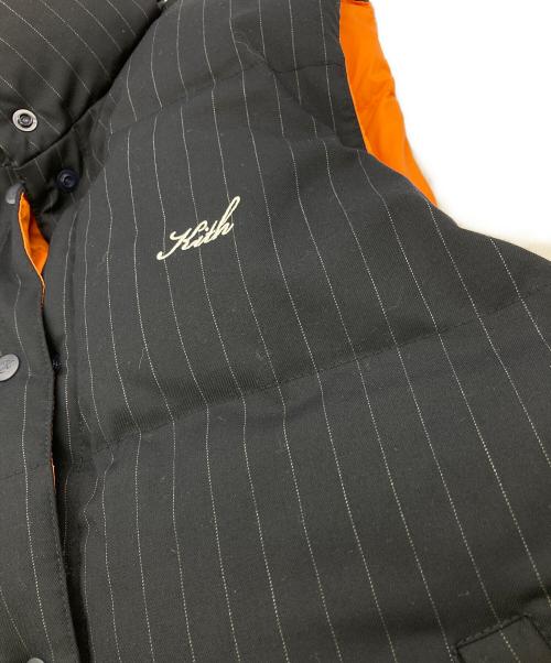 KITH（キス）KITH (キス) リバーシブルダウンベスト ネイビー サイズ:freeの古着・服飾アイテム