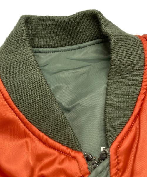 AVIREX（アヴィレックス）AVIREX (アヴィレックス) マルチステンシル MA-1 リバーシブルジャケット カーキ サイズ:XLの古着・服飾アイテム