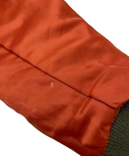 AVIREX（アヴィレックス）AVIREX (アヴィレックス) マルチステンシル MA-1 リバーシブルジャケット カーキ サイズ:XLの古着・服飾アイテム