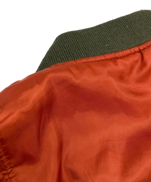 AVIREX（アヴィレックス）AVIREX (アヴィレックス) マルチステンシル MA-1 リバーシブルジャケット カーキ サイズ:XLの古着・服飾アイテム