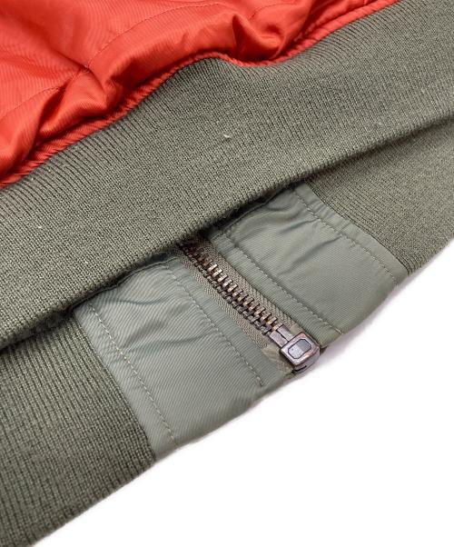 AVIREX（アヴィレックス）AVIREX (アヴィレックス) マルチステンシル MA-1 リバーシブルジャケット カーキ サイズ:XLの古着・服飾アイテム