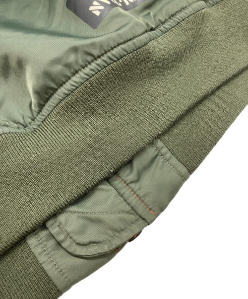 AVIREX（アヴィレックス）AVIREX (アヴィレックス) マルチステンシル MA-1 リバーシブルジャケット カーキ サイズ:XLの古着・服飾アイテム