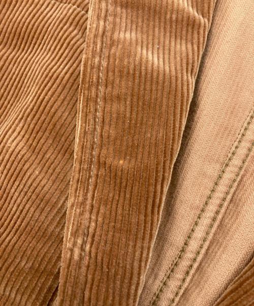 COMME des GARCONS HOMME PLUS（コムデギャルソンオムプリュス）COMME des GARCONS HOMME PLUS (コムデギャルソンオムプリュス) くるみ釦2Bコーデュロイジャケット/Covered Button 2B Corduroy Jacket ブラウン サイズ:Sの古着・服飾アイテム