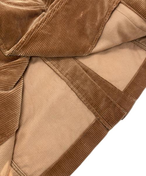 COMME des GARCONS HOMME PLUS（コムデギャルソンオムプリュス）COMME des GARCONS HOMME PLUS (コムデギャルソンオムプリュス) くるみ釦2Bコーデュロイジャケット/Covered Button 2B Corduroy Jacket ブラウン サイズ:Sの古着・服飾アイテム