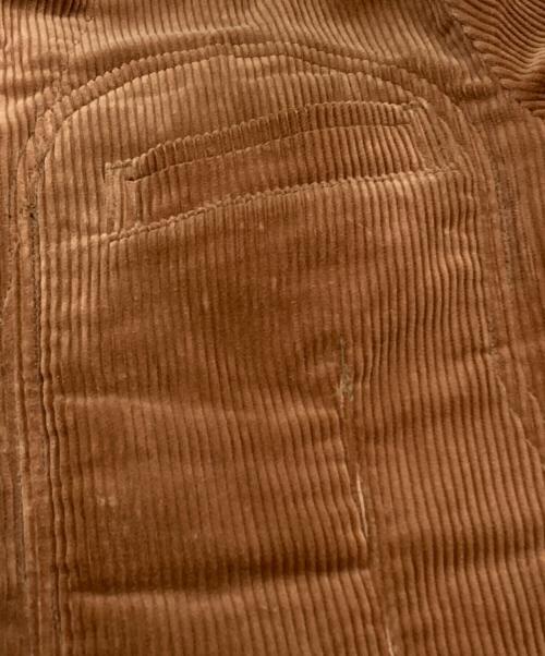 COMME des GARCONS HOMME PLUS（コムデギャルソンオムプリュス）COMME des GARCONS HOMME PLUS (コムデギャルソンオムプリュス) くるみ釦2Bコーデュロイジャケット/Covered Button 2B Corduroy Jacket ブラウン サイズ:Sの古着・服飾アイテム
