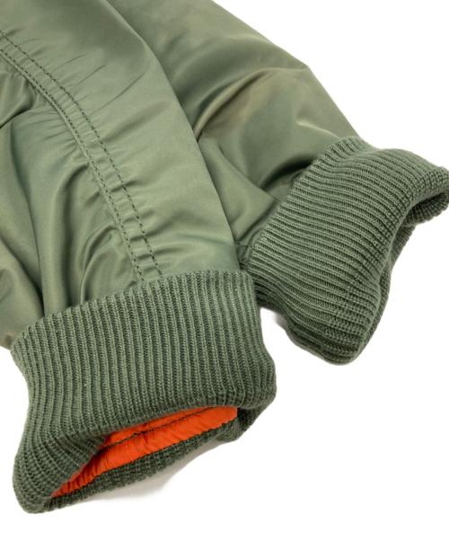 AVIREX（アヴィレックス）AVIREX (アヴィレックス) L-2 CM LOGO フライトジャケット/L-2 CM LOGO Flight Jacket カーキ サイズ:Lの古着・服飾アイテム