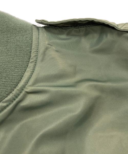 AVIREX（アヴィレックス）AVIREX (アヴィレックス) L-2 CM LOGO フライトジャケット/L-2 CM LOGO Flight Jacket カーキ サイズ:Lの古着・服飾アイテム