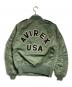AVIREX (アヴィレックス) L-2 CM LOGO フライトジャケット/L-2 CM LOGO Flight Jacket カーキ サイズ:L：13000円