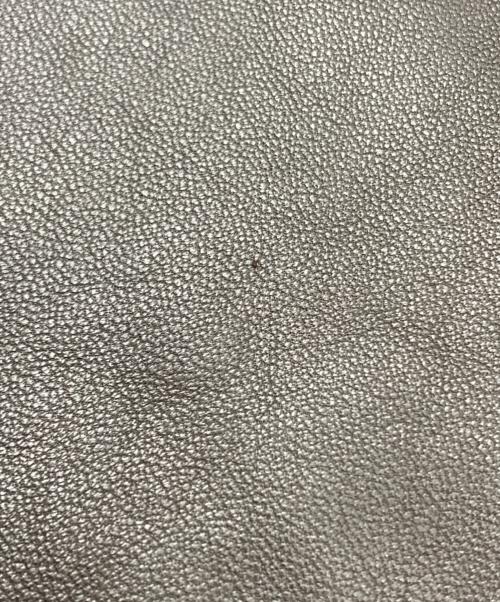 MaxMara（マックスマーラ）MaxMara (マックスマーラ) レザーコート ブラウン サイズ:40の古着・服飾アイテム