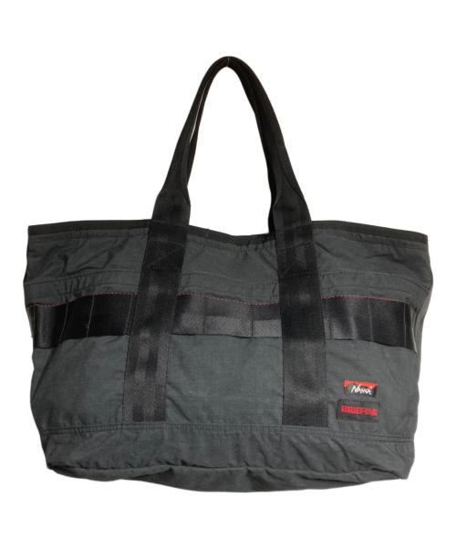 BRIEFING（ブリーフィング）BRIEFING (ブリーフィング) NANGA (ナンガ) DUAL BOX TOTE BAG/デュアルボックストートバッグ ブラックの古着・服飾アイテム