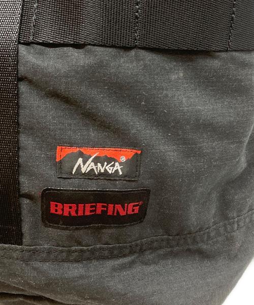 BRIEFING（ブリーフィング）BRIEFING (ブリーフィング) NANGA (ナンガ) DUAL BOX TOTE BAG/デュアルボックストートバッグ ブラックの古着・服飾アイテム