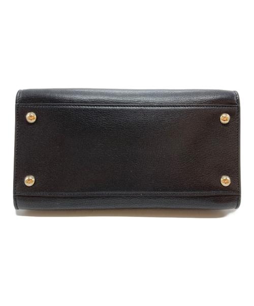 Salvatore Ferragamo（サルヴァトーレ フェラガモ）Salvatore Ferragamo (サルヴァトーレ フェラガモ) ヴァラリボンハンドルバッグ/Vara Bow top handle ブラックの古着・服飾アイテム