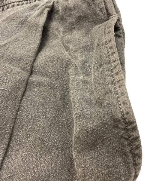 OUTIL（ウティ）OUTIL (ウティ) 製品染めコットンネップオーバーオール グレー サイズ:2の古着・服飾アイテム