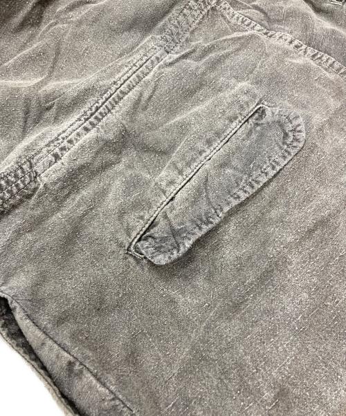 OUTIL（ウティ）OUTIL (ウティ) 製品染めコットンネップオーバーオール グレー サイズ:2の古着・服飾アイテム