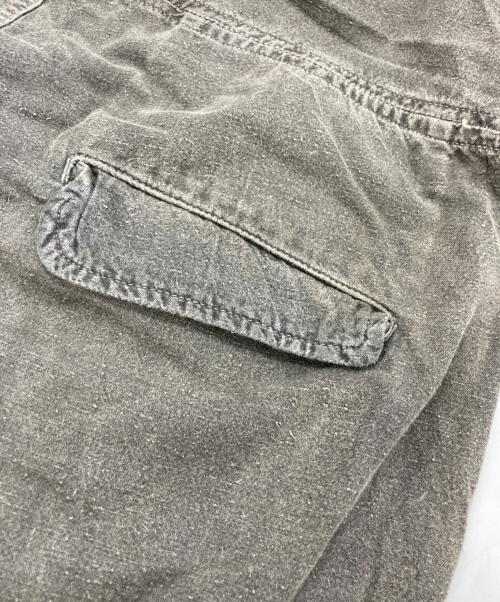 OUTIL（ウティ）OUTIL (ウティ) 製品染めコットンネップオーバーオール グレー サイズ:2の古着・服飾アイテム