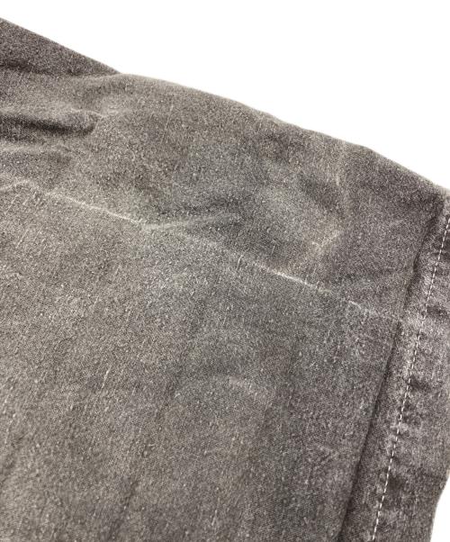 OUTIL（ウティ）OUTIL (ウティ) 製品染めコットンネップオーバーオール グレー サイズ:2の古着・服飾アイテム