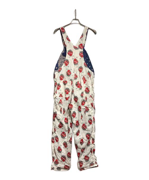 READYMADE（レディメイド）READYMADE (レディメイド) BOWWOW (バウワウ) Dj Muro BANDANA HEART CROWN OVERALL/バンダナハートクラウンオーバーオール ネイビー サイズ:Fの古着・服飾アイテム
