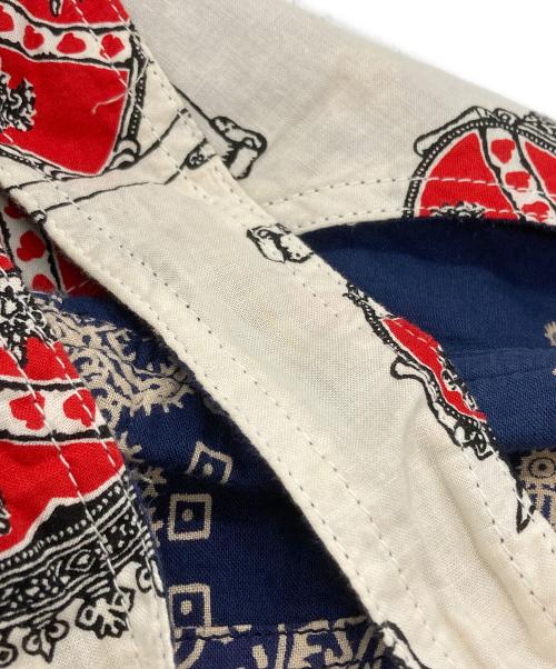 READYMADE（レディメイド）READYMADE (レディメイド) BOWWOW (バウワウ) Dj Muro BANDANA HEART CROWN OVERALL/バンダナハートクラウンオーバーオール ネイビー サイズ:Fの古着・服飾アイテム