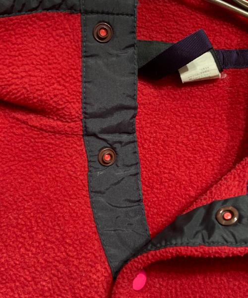 Patagonia SYNCHILLA（パタゴニア シンチラ）Patagonia SYNCHILLA (パタゴニア シンチラ) シンチラフリーススナップジャケット/Synchilla Snap-T レッド サイズ:XLの古着・服飾アイテム