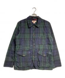 FILSON GARMENT（フィルソン ガーメント）の古着「オイルドマッキーノジャケット/Oiled Mackinaw Jacket」｜グリーン