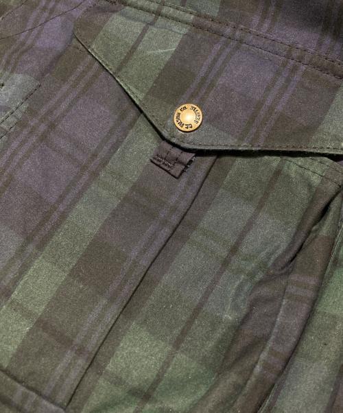 FILSON GARMENT（フィルソン ガーメント）FILSON GARMENT (フィルソン ガーメント) オイルドマッキーノジャケット/Oiled Mackinaw Jacket グリーン サイズ:Mの古着・服飾アイテム