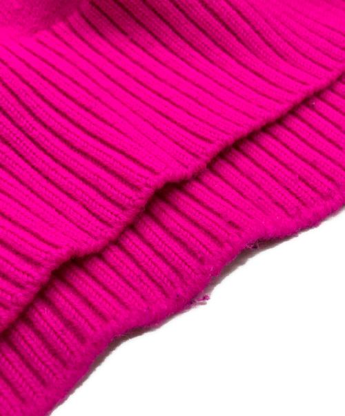 AMI PARIS（アミ パリス）AMI PARIS (アミ パリス) ハートロゴニット/Heart logo knit  ピンク サイズ:Ｌの古着・服飾アイテム