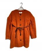 AKIRA NAKAアキラナカ）の古着「ジャシンタドロープショルダーコート/Jacinta Drop Shoulder Coat」｜オレンジ