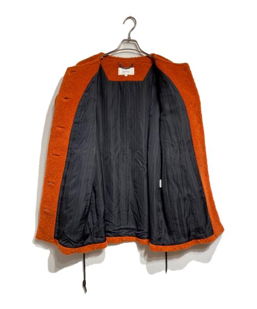 AKIRA NAKA（アキラナカ）AKIRA NAKA (アキラナカ) ジャシンタドロープショルダーコート/Jacinta Drop Shoulder Coat オレンジ サイズ:1の古着・服飾アイテム