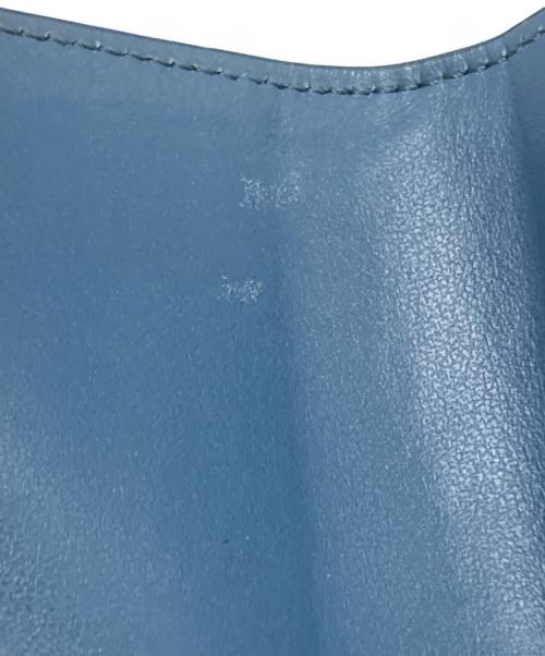 CELINE（セリーヌ）CELINE (セリーヌ) スモールトリフォールドウォレット ブルーの古着・服飾アイテム