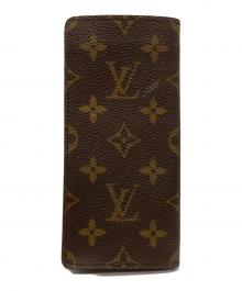 LOUIS VUITTON（ルイ ヴィトン）の古着「モノグラム眼鏡ケース/monogram glasses case」｜ブラウン