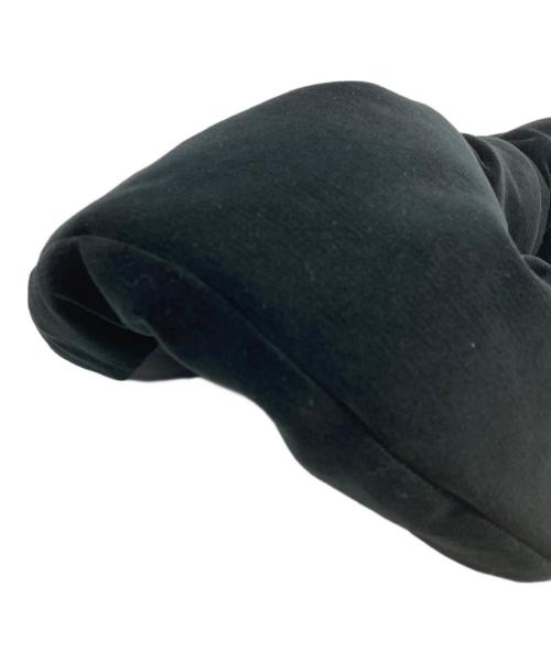 COMME des GARCONS GIRL（コムデギャルソンガール）COMME des GARCONS GIRL (コムデギャルソンガール) ベロア ビックリボンブローチ ブラックの古着・服飾アイテム